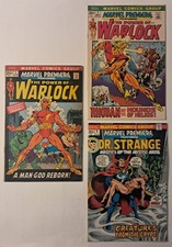 Marvel Premiere #1, 2 & 9 (1st app of Adam Warlock/