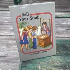 Steven Rhodes Warped Humor Sell Your Soul Child Economics Refrigerator Magnet picture