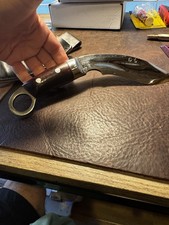 GKH Custom Karambit Kukri Knife 7.5
