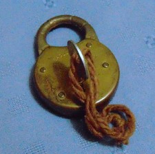 Eagle Pad Lock & Key - Terryville Conn. US picture