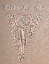 Original 1909 Brochure WINTON SIX MOTOR CARRIAGE COMPANY Baltimore Office picture