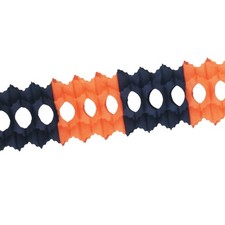 Beistle Pkgd Arcade Garland (orange & black) Party Accessory (1 count) (1/Pkg) picture