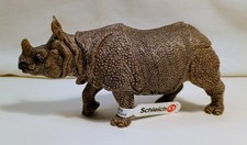 Indian Rhinoceros NWT Schleich #14816 Retired Collectable Animal Toy Figure picture