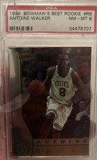 1996-97 Antoine Walker RC Bowman’s Best PSA-8 Hot Look picture