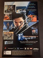 X2 WOLVERINE'S REVENGE Game Boy Advance PS2 ~ Vintage Comic Page PRINT AD 2003 picture