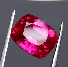 12 Ct Pink Spinel Beautiful AAA+ Loose Gemstone Certified Cushion Cut Best Offer picture