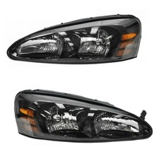 2004-2008 Pontiac Grand Prix Headlight Assembly Set Driver Passenger 2 Piece picture