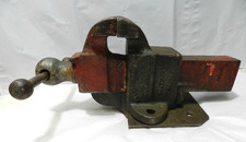 Prentiss Bull Dog No 50 Vise Bench Antique Tool Cast Iron 3-1/4