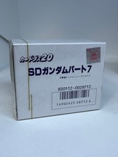 SD Gundam Part 7 Box Carddas 20 New Unused Unopened Original Vintage Rare picture