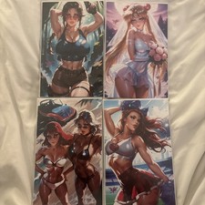 Artist Alley Comics Multiverse Saga Lot of 4 (MJ Tomb raider Sailor Moon) picture