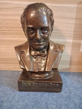 Vntg 1940s Old Grand-Dad Bourbon Whiskey Back Bar Bust Advertising Display-12