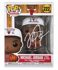 Michael Jordan Signed Autographed Funko Pop #222 Chicago Bulls NBA 🏀 w/ COA picture