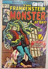 Marvel Frankenstein Monster #14 1975 Bronze Age Horror Comic VG GD picture