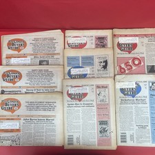 The Comics Buyer’s Guide 1986 Lot of 8 Issues #633 634 637 639 640 642 650 655 picture