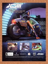 2000 XGIII Extreme G Racing PS2 Original Advertisement / Retro Wall Art v1 picture