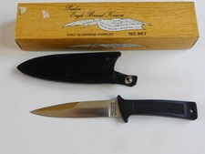Parker Brothers  No. 967 Fixed Blade Knife With Sheath and Box picture