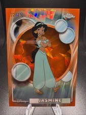 Jasmine #82 ~ 2026 Topps Chrome Disney Sapphire ~  /25 picture