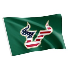 Desert Cactus University of South Florida USF Bulls Flag 3x5 Outdoor (Z) picture