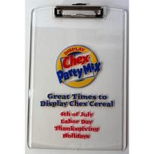 Vintage Chex Party Mix Clipboard Snack Advertising Retro Kitchen Decor Holidays picture