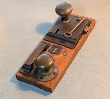 RARE Antique Adlake AT&SF Railroad Lockset Display Architectural Salvage  picture