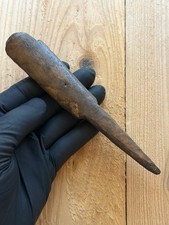 Tomachee Artifacts 👣 ESKIMO INUITS LARGE ICE TESTER PICK  BERING SEA ALASKA 🔥 picture