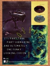 1996 Amok PC Original Advertisement / Retro Promo v1 picture