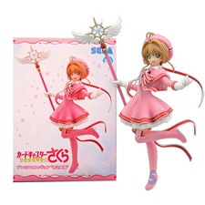 22CM Cardcaptor Sakura Clear Card Kinomoto Sakura PVC Figure Collectible New Toy picture