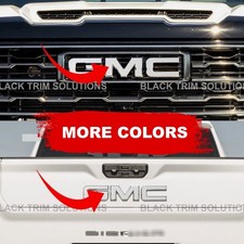 For 2024-2026 Gmc Sierra 2500 Color Overlay DECAL x2 for Front Rear Emblem 25 HD picture