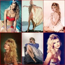 Brigitte Bardot 6 pices 4x6 Picture Celebrity Print picture