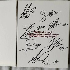 ENHYPEN Autograph Signature Fidelity ROMANCE UNTOLD Album Gift ENHYPEN 亲笔签名专辑 picture