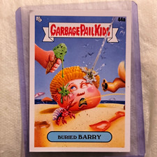 Topps 2021 Garbage Pail Kids Buried Barry #44a Checklist Non-Sport Card picture