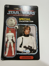 Star Wars Stan Solo/SLC POTF Luke Skywalker Stormtrooper Carded with Coin picture