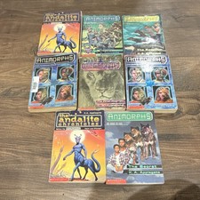 Scholastic Animorphs & Andalite Chronicles book lot of 8 picture
