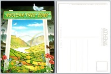 Continental Nuclear Free Zone Landscape Postcard picture