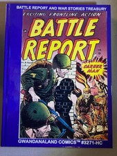 BATTLE REPORT AND WAR STORIES TREASURY HARDCOVER picture