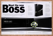 2009 Microsoft Xbox 360 Slim Preview Original Advertisement / Retro Wall Art v2 picture