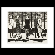 Bronislaw M. Bak - Morning Exercise, from One-Hundred Views of Chicago (1967) A5 picture