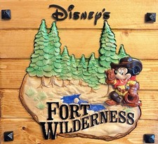 Disney's Fort Wilderness Campground Custom Sign picture