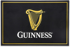 LORD'S ROCKS Guinness Bar and Spill Mat for Countertops | Irish Rubber Bar Mat f picture