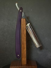 Unique Blue Wonder Vintage Straight Razor, Solingen, Germany picture