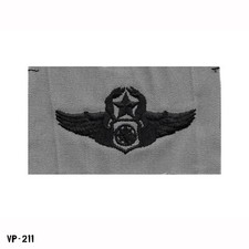 Chief Air Battle Manager Embroidered Badge Patch ~ US Air Force ABU Vanguard NEW picture