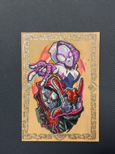 MASTERPIECE Stuido Mavrel Original Sketch Cards 1/1 GWEN Miles #25321 picture
