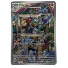 Pokemon TCG: Machoke 177/165 Sv: Scarlet & Violet 151 Holo NM picture