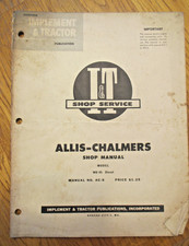I&T Shop Service Allis-Chalmers Shop Manual AC-5 picture