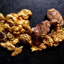Sierra Nevada Gold Paydirt Authentic Unsearched Real Placer Gold Plus Added Gold picture