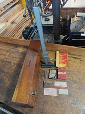 Starrett No. C454 In Original Wood Case With Papers picture