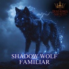 Shadow Wolf Guardian Spirit Familiar – Loyal Astral Protector, Psychic Strength picture