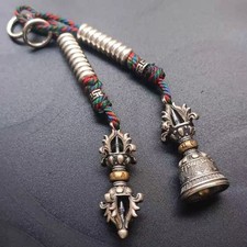 Tibetan Buddhist Mala Counter Vajra Bell Dorje DIY Bodhi Bead Bracelet Accessory picture