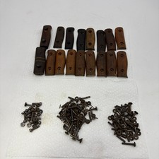 Lot of Lee Enfield SMLE Wood Grips & Screws (ALL PICTURED INCLUDED) picture