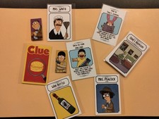 USAopoly BOB'S BURGERS 2018 Clue game card singles (you pick)  picture